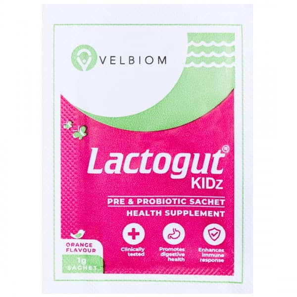 Lactogut Kidz (Orange Flavour) Sachet 1 gm