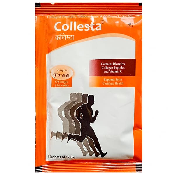 Collesta (Orange Flavour) Sugar Free Sachet 12.0 g