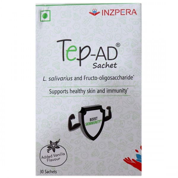Tep AD Vanilla Flavour Sachet 30 x 1 g
