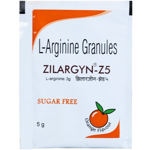 Zilargyn Z5 (Sugar Free) Orange Flavour Sachet 5 g