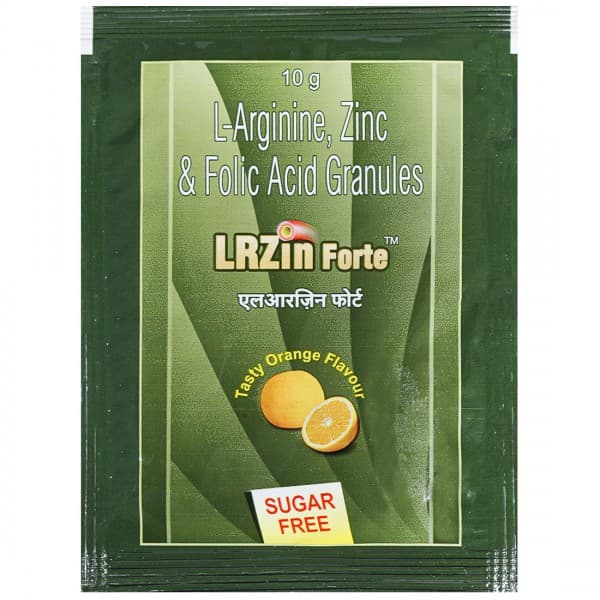 Lrzin Forte (Orange Flavour) Sugar Free Sachet 10 g