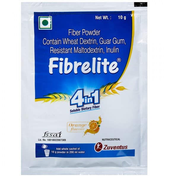 Fibrelite (Orange Flavour) Sachet 10 g