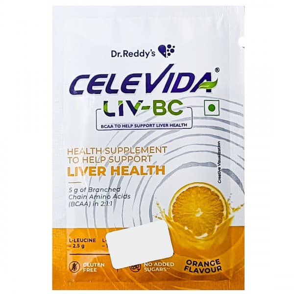 Celevida Liv BC Orange Flavour Sachet 7.5 g