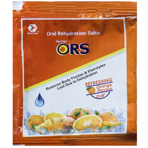 Nectar ORS (Orange Flavour) Sachet 21.8 g