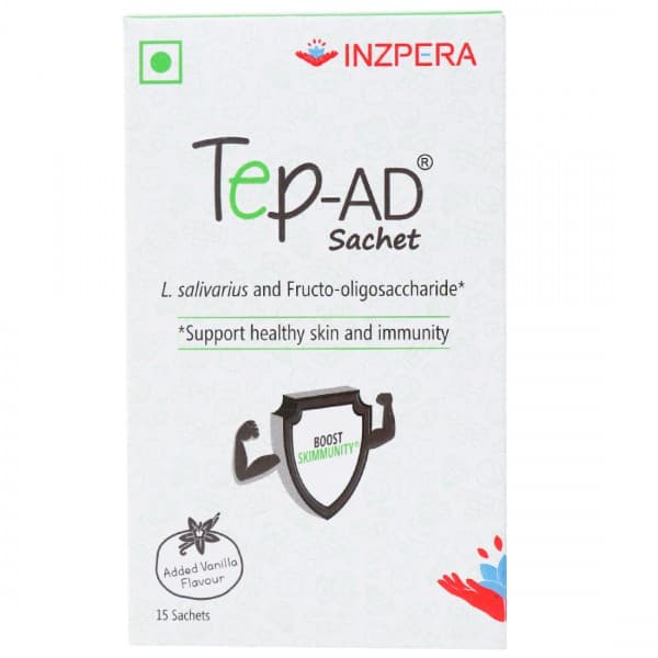 Tep AD Vanilla Flavour Sachet 15 x 1 g