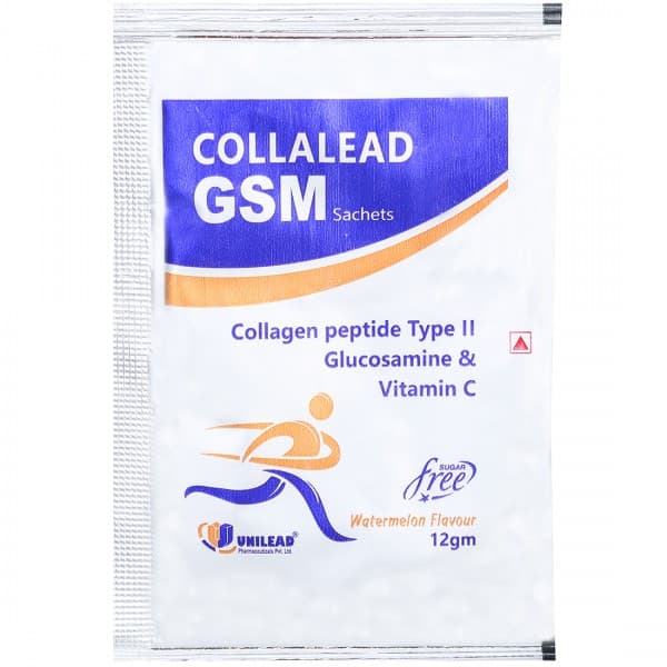 Collalead GSM Sugar Free Water Melon Flavour Sachet 12 g