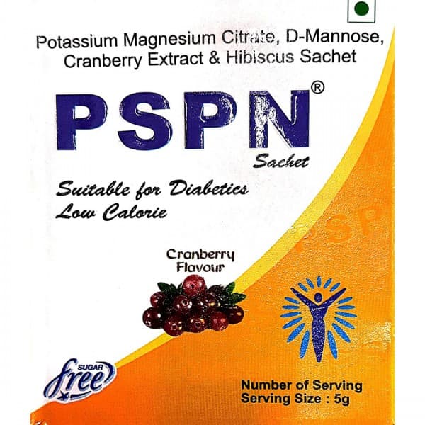 Pspn Sugar Free Cranberry Flavour Sachet 5 g