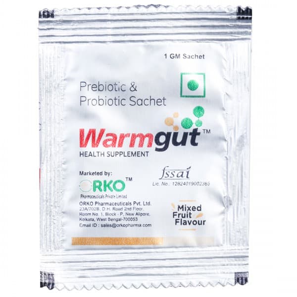 Warmgut Mixed Fruit Flavour Sachet 1 g