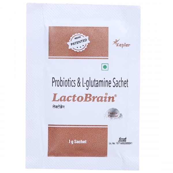 Lactobrain Vanilla Flavour Sachet 1 g