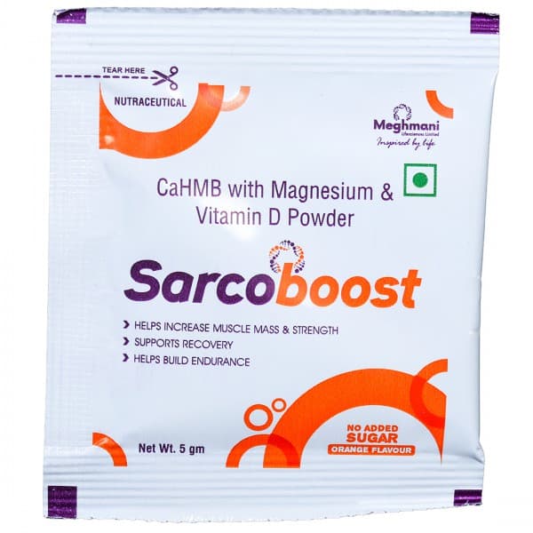 Sarcoboost Orange Flavour Sachet 5 g