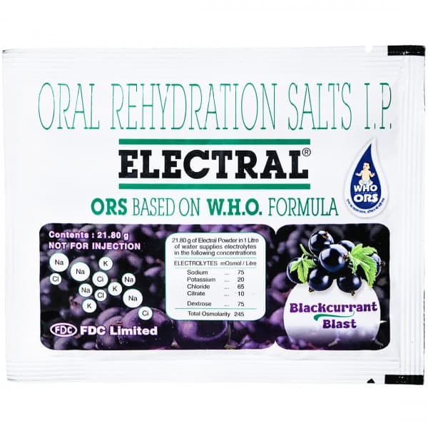 Electral Blackcurrant Blast Sachet 21.8 g