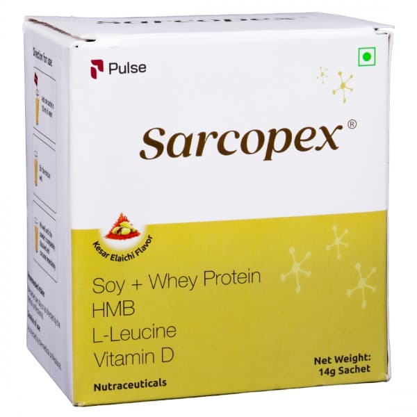 Sarcopex Kesar Elaichi Flavor Sachet 14 g