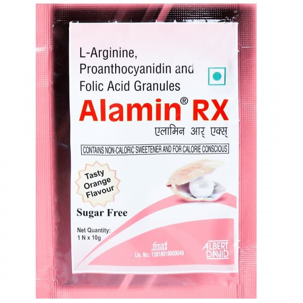 Alamin RX Orange Flavour SF Sachet 10 g