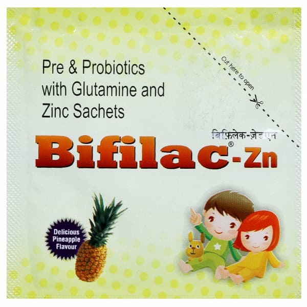 Bifilac ZN (Pineapple Flavour) Sachet