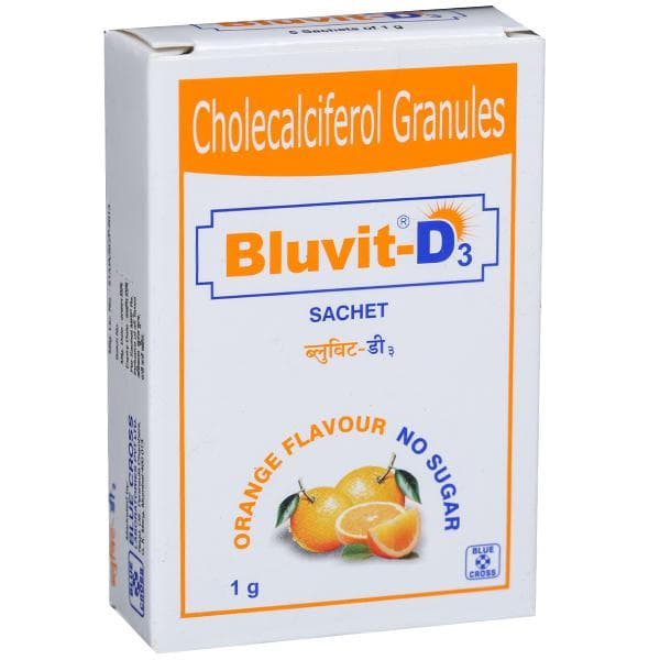 Bluvit D3 (Orange Flavour) Sachet 1 g
