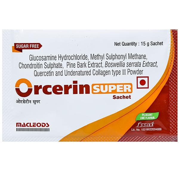 Orcerin Super Pleasant Lime Flavour Sugar Free Sachet 15 g