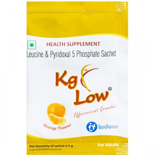 KG Low Orange Flavour Effervescent Granules 4.5 g