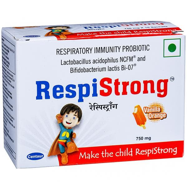 RespiStrong Vanilla Orange Sachet 750 mg