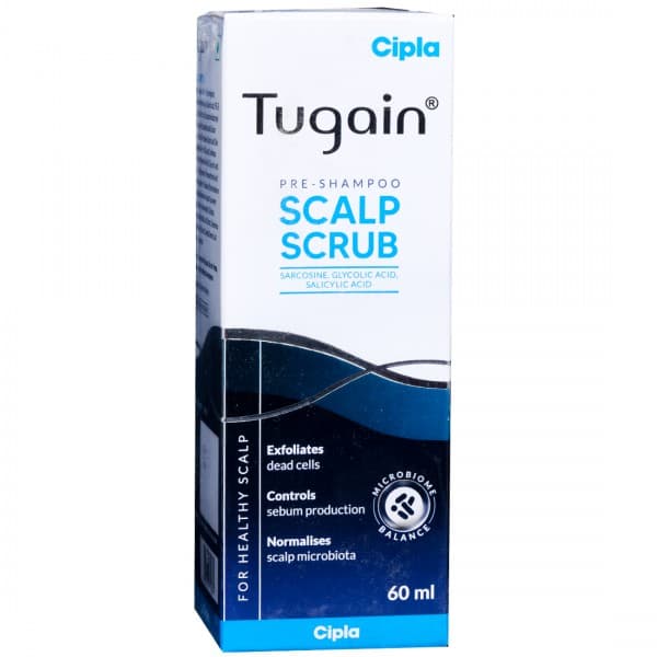 Tugain Pre Shampoo Scalp Scrub 60 ml