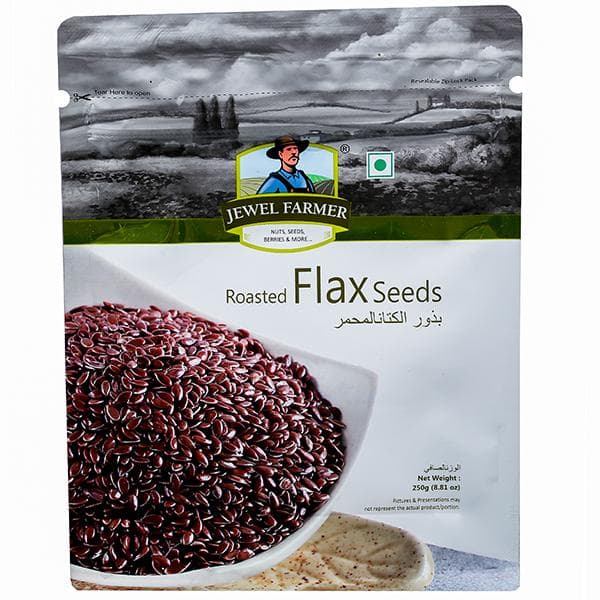 Jewel Farmer Roasted Flax Seeds 250 g