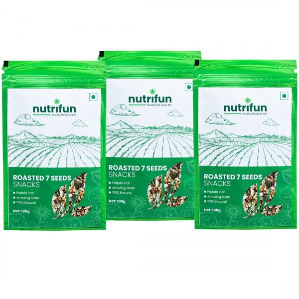 Nutrifun 7 Seed Snacks 3 x 200 g