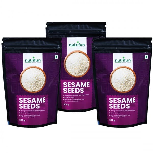 Nutrifun Sesame Seeds 3 x 200 g