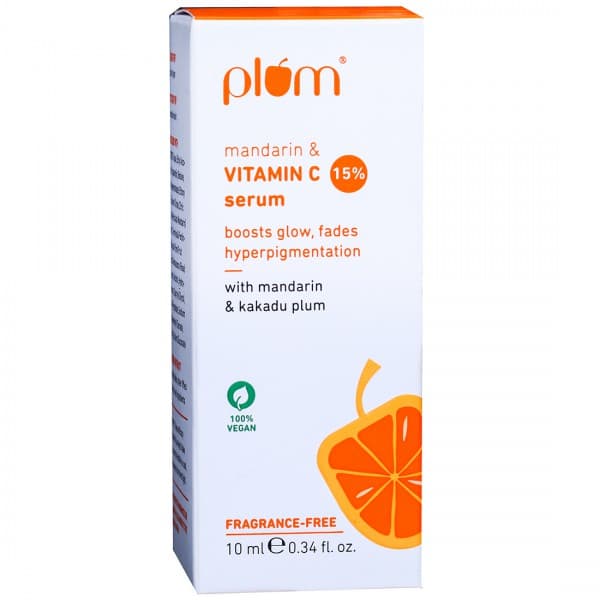 Plum Mandarin & Vitamin C 15% Serum With Mandarin & Kakadu Plum 10 ml