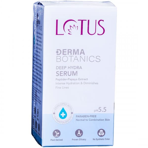 Lotus Derma Botanics pH 5.5 Deep Hydra Serum 28 ml