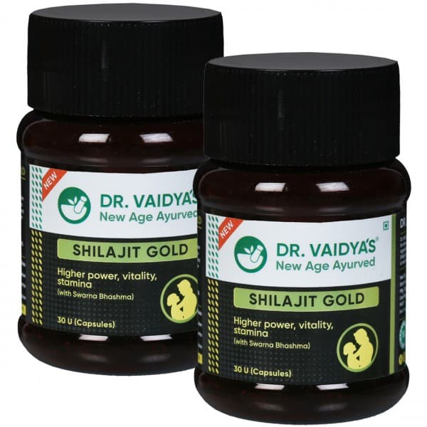 Dr.Vaidya's Shilajit Gold 2 x 30 Capsules