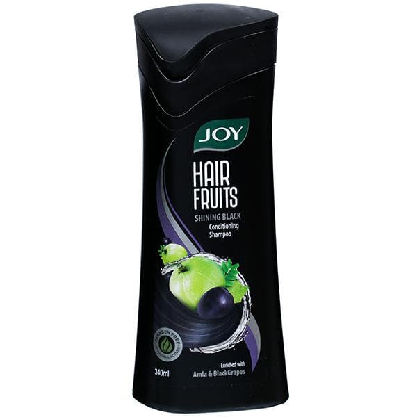 Joy Hair Fruits Shining Black Amla & Blackgrapes Conditioning Shampoo 340 ml