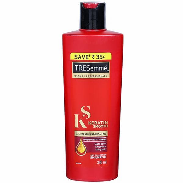 Tresemme Keratin Smooth Shampoo (Save Rs.35/-) 340 ml