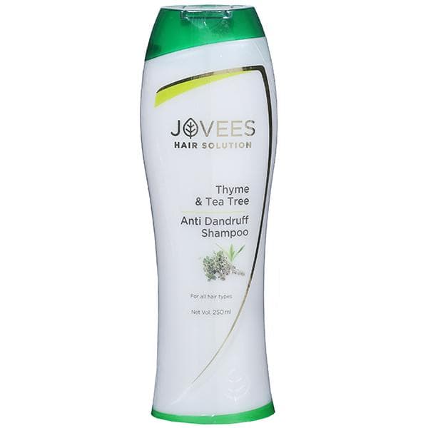 Jovees Hair Solution Thyme & Tea Tree Anti Dandruff Shampoo For All Hair Types 250 ml