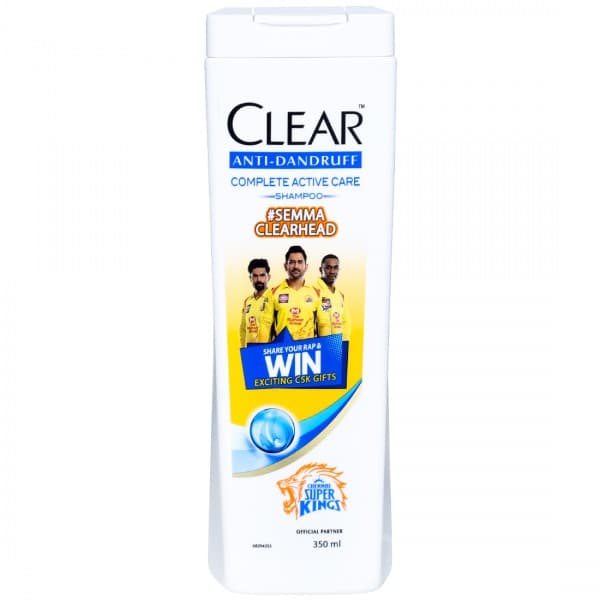 Clear Anti Dandruff Complete Active Care Shampoo 350 ml