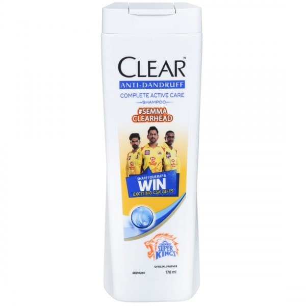 Clear Anti Dandruff Complete Active Care Shampoo 170 ml