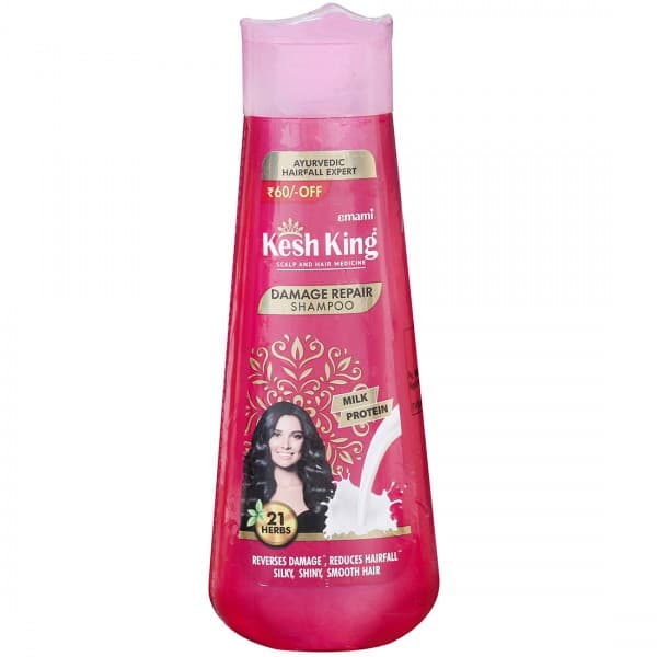 Emami Kesh King Ayurvedic Hairfall Expert Damage Repair Shampoo (Off Rs 60) 340 ml