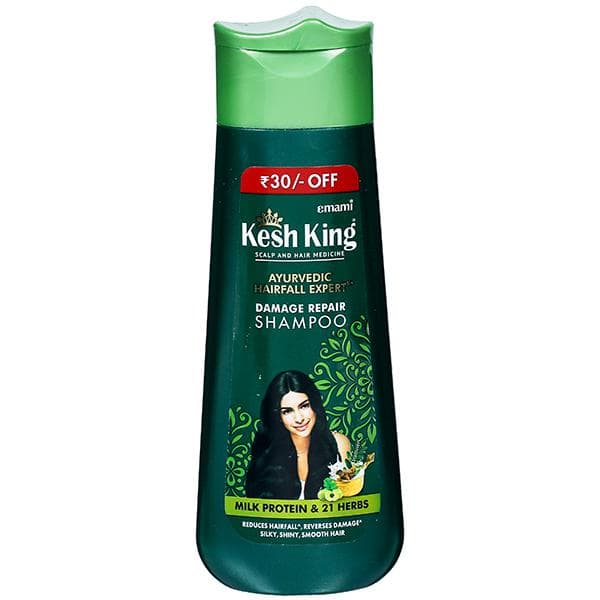 Emami Kesh King Ayurvedic Hairfall Expert Damage Repair Shampoo (Off Rs 30) 200 ml