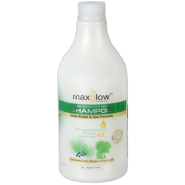 Maxglow Intense Repair Hair Growth Shampoo Ginko Biloba & Saw Palmetto 750 ml