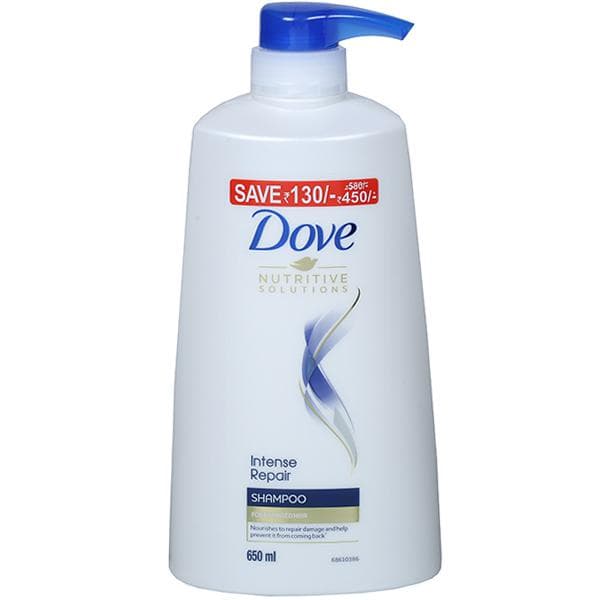 Dove Intense Repair Shampoo (Save Rs 130) 650 ml