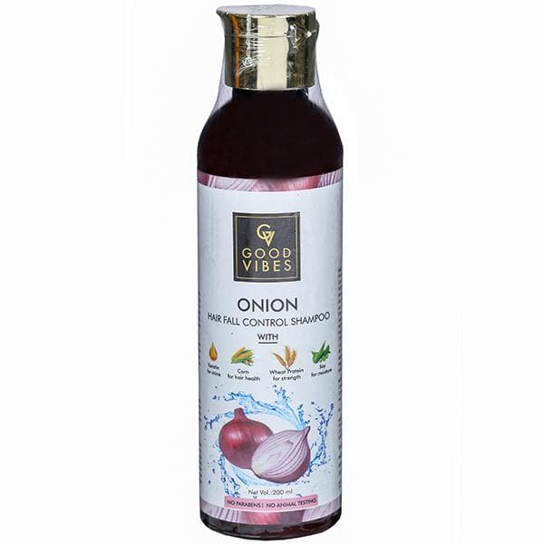 Good Vibes Onion Hair Fall Control Shampoo 200 ml