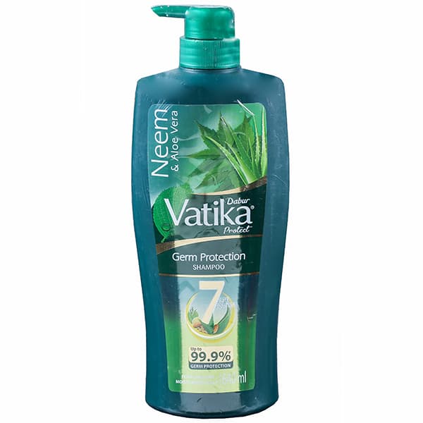 Dabur Vatika Protect Germ Protection Neem & Aloe Vera Shampoo 640 ml