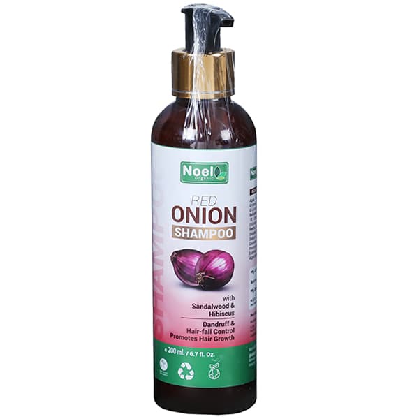 Noel Organic Red Onion Shampoo with Sandalwood & Hibiscus 200 ml