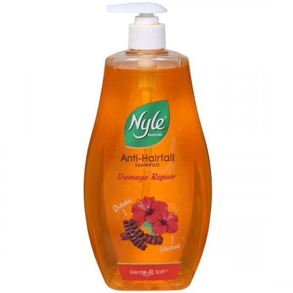Nyle Naturals Anti Hairfall Damage Repair Shampoo Shikakai & Hibiscus 800 ml