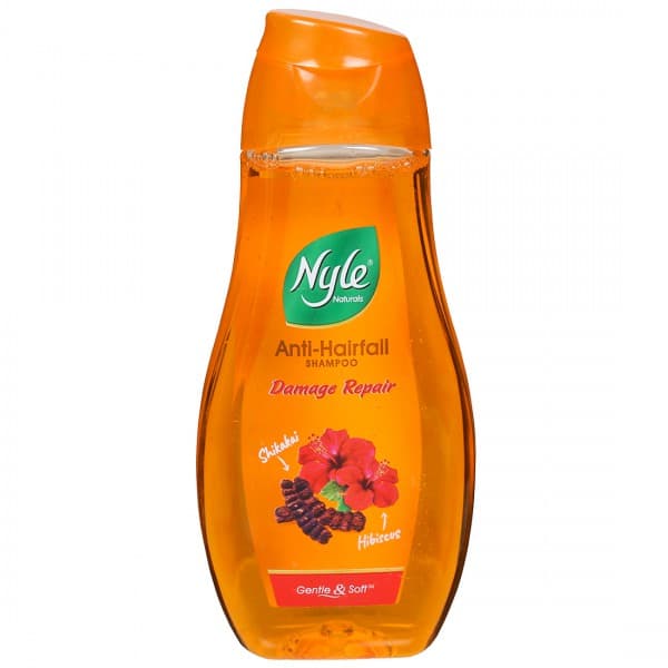 Nyle Naturals Anti Hairfall Damage Repair Shampoo Shikakai & Hibiscus 180 ml