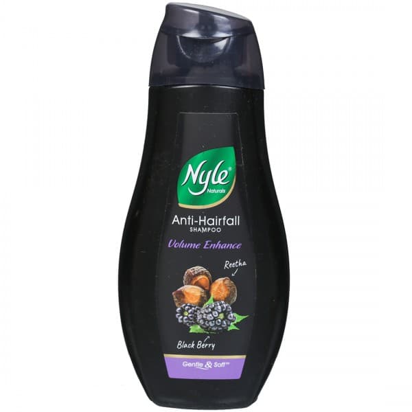 Nyle Naturals Anti Hairfall Volumn Enhance Shampoo Reetha & Black Berry 180 ml