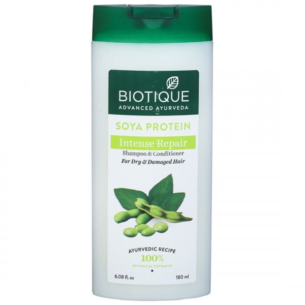 Biotique Soya Protein Intense Repair Shampoo & Conditioner 180 ml