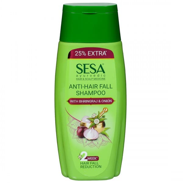Sesa Anti Hair Fall Shampoo with Bhringraj & Onion (25% Extra) 160 ml