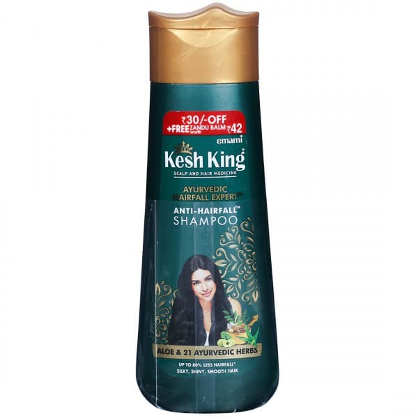 Emami Kesh King Anti Hairfall Shampoo (Rs 30 Off + Free Zandu Balm 8 ml) 200 ml