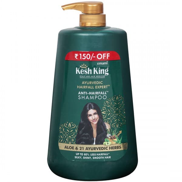 Emami Kesh King Anti Hairfall Shampoo (Rs 150 Off) 1 L