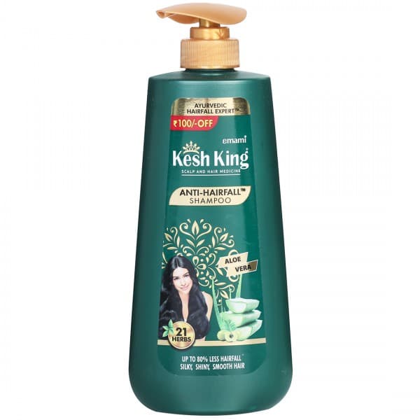 Emami Kesh King Anti Hairfall Shampoo (Rs.100/- Off) 600 ml