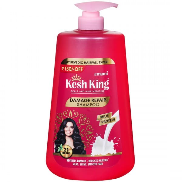Emami Kesh King Ayurvedic Hairfall Expert Damage Repair Shampoo (Rs 150 off) 1 L